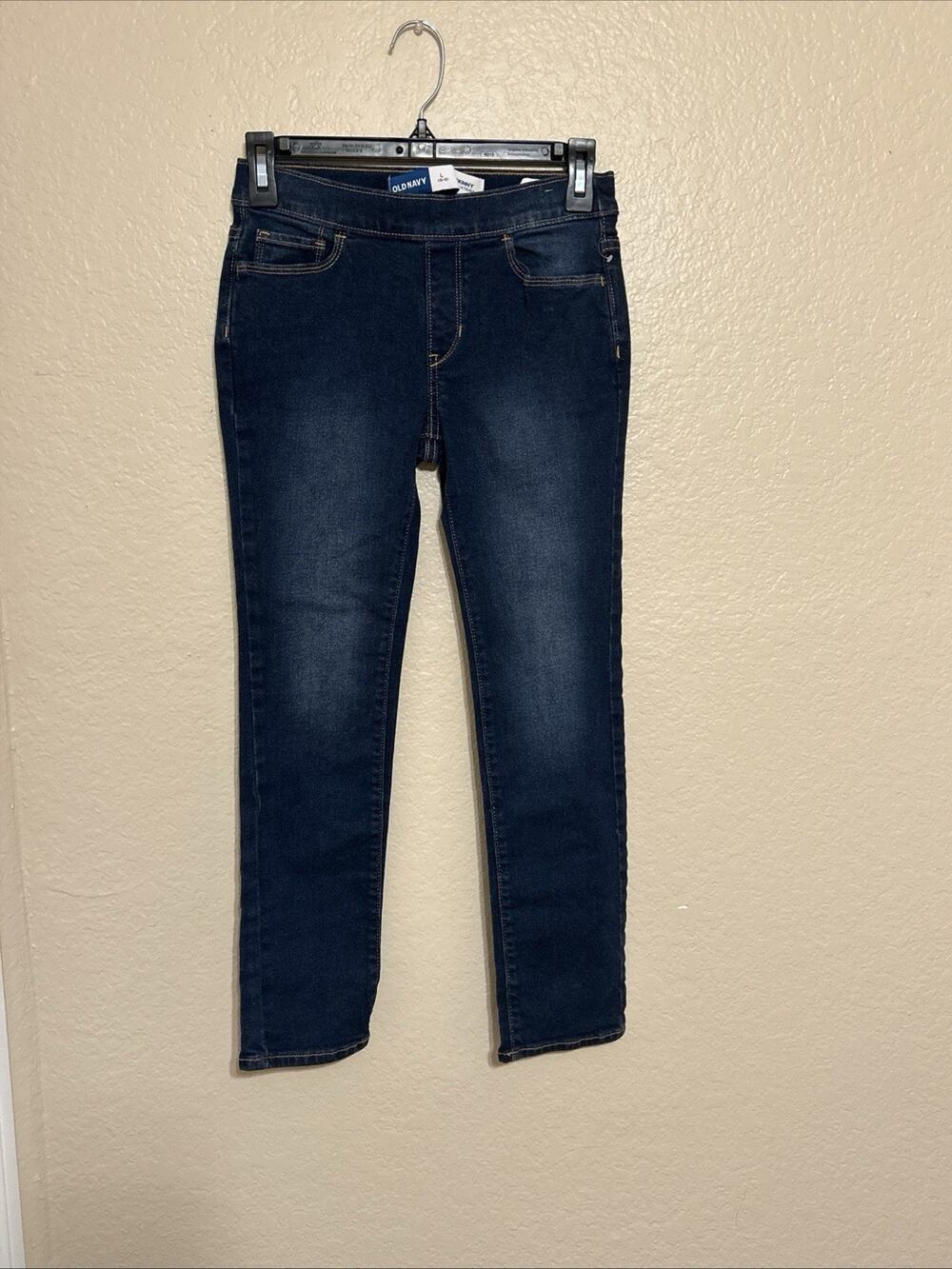 Girls Old Navy Built-in Tough Pull-On Skinny Jeans Size L 10/12